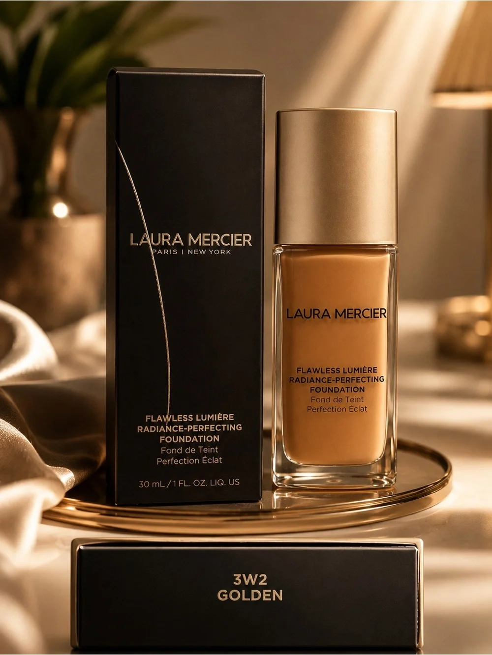 laura mercier Flawless Lumière Radiance-Perfecting Foundation — Golden (3W2)